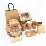 Wholesale Custom Fast Food Takeaway Containers  French Fries Fried Chicken  Burgers Packaging Boxes for Restaurants for sale