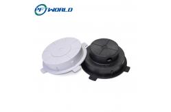 China Industry Plastic Injection Moulding Parts Hexagon Socket Screw Black Plastic Cover supplier