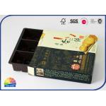 4c Print ODM Cookie Packaging Folding Carton Box With Customized Tray
