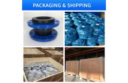 China PN6-PN40 Dn200pn16 Carbon Steel Galvanized Flange Single Sphere Rubber Expansion Joint supplier