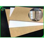 325gsm 360gsm 31 x 43inches Virgin Pulp Coated Kraft Paper Board For Lunch Box for sale