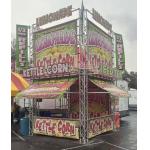 Custom aluminum alloy frame suitable for outdoor advertising food stall for sale