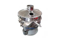 China High Frequency Powder Sieving Machine Grading Equipment With Nylon Screen supplier