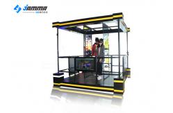 China Funny Teamwork Multiplayer VR Shooting Game Machine With Vibrating Floor supplier