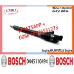 BOSCH injetor Common Rail Fuel Injector 0445110493 0445110494 0445110750 0445110387 0445110388 For Diesel engine for sale