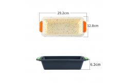 China Non Stick Rectangle Loaf Toast Silicone Bread Pan supplier