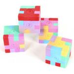 3D Puzzle Cube Eraser For Kids As Toys for sale