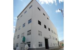 China Large Span Prefab Steel Frame Building Construction Customizable Strong Strength supplier