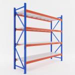 Multifunctional Folding Metal Storage Rack Wooden Shelf Layers Plate Assembling for sale