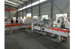 China Automatic Toilet Tissue Paper Single Roll Packing Machine PLC Adjustable Size supplier