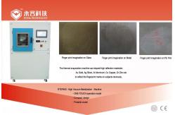 China Au Gold Pvd Plating Machine Thermal Evaporation For Fingermark Imaging supplier