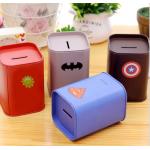 OEM Large Money Saving Tin 4 Color Tin Can Piggy Bank for sale