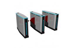 China 304 Stainless Steel Wing Gate Turnstile Custom Dimension Anti Collision supplier