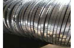 China Galvanized Razor Barbed Wire / OEM Concertina Coil Fencing For Grassland supplier