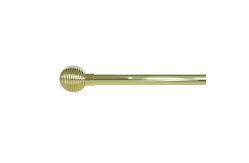China Multi Layer Ball Finial Pipe Curtain Rods Custom Anti Copper supplier