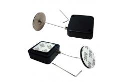 China Locking System Retail Security Devices 1.5M Retractable Steel Wire Square Shape supplier