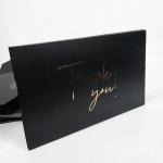 Luxury Personal Paper Gift Wedding Invitation Flyer Business Thank You Greeting Post Card for sale