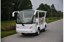 China Customized Mini Electric Sightseeing Cars Four Wheels With Hydraulic Braking System supplier