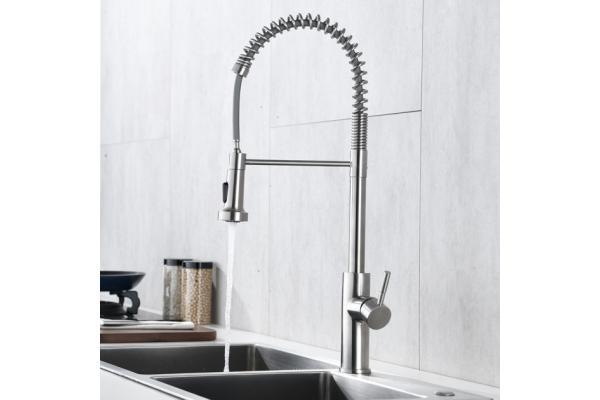 Extendable Automatic Sensor Kitchen Faucet