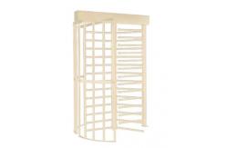 China 1450*1500*2300mm Double Direction Full Height Security Turnstile With Fingerprint supplier