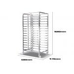 RK Bakeware China 15 Trays Stainless Steel Baking Trolley Baking Tray Rack Cart Trolley , Baking Cake Rack Cart for sale