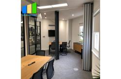 China Office Wood Movable Partition Wall Panel Folding Partition Walls For Conference Room supplier