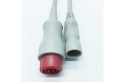 China Mindray Compatible IBP Cable B Raun Connector 4mm Diameter CE/ISO13485 Approval supplier