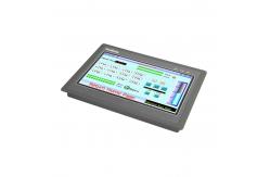 China Ethernet Port 12DI 12DO Touch Screen PLC With Rechargeable Battery supplier