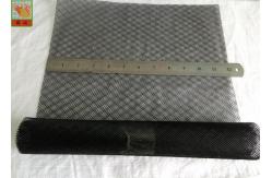 China Soffit Vent Screen Mesh Plastic Construction Netting With Diamond Hole 300mm Wide supplier