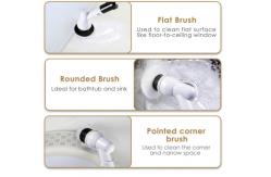 China 3lb Rechargeable Electric Rotary Brush Cordless Bathroom Scrubber Polypropylene supplier