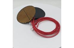 China Graphene PI Far Infrared Heating Film 80mm Round With Accurate Temperature Control supplier