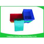 Logistics Stackable Storage Bins Non - Slip , Industrial Stacking Storage Boxes