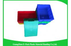 China Logistics Stackable Storage Bins Non - Slip , Industrial Stacking Storage Boxes supplier