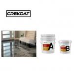 Pigment Two Component Epoxy Paint Seamless Epoxy Floor Paint Roller Cleanable for sale