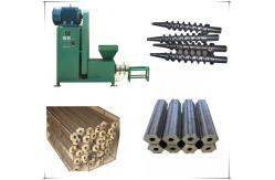 China New type wood bamboo coconut shell electric sawdust charcoal briquette making machine supplier