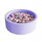 Removable Velvet Cover Foam Round Ball Pool Pit Non Toxic for sale