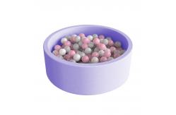 China Removable Velvet Cover Foam Round Ball Pool Pit Non Toxic supplier
