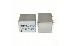 China PCB Mount 4+4+1 Pins ZXY-A187A10C Permalloy Audio Transformer supplier