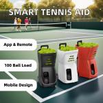 2025 Hot Professional Tennis and Padel Ball Machine Outdoor APP Control Padel Tennis Ball Launch Training Shooting Machine for sale