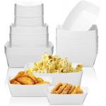 Custom Logo Printing Takeaway Hotdog BBQ Paper Tray For Bread Baking Packaging for sale