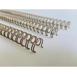 Nylon Coated Steel 6.4-44mm Double Loop Binding For Notebooks And Calendars for sale