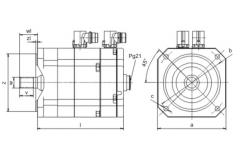 China 2.8 KW Kuka Servo Motor supplier