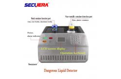 China Dangerous Liquid Airport Baggage Scanner , Portable Water Metal Detector Machine supplier