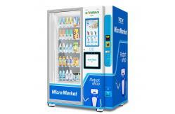 China Snack and Drink Combo Advertisement Self Service QR Pay Vending Machine supplier