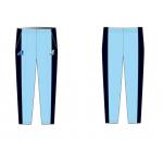 Mens 52cm Waist Cricket Teamwear Trousers Sublimation Print With 2 Pockets for sale