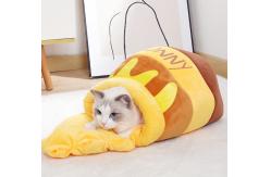 China Inverted Cat Nest Honey Pot Bed Cute And Comfortable Pet Cat House supplier