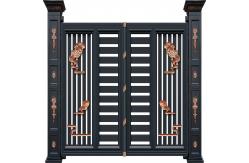 China Outdoor Garden galvanized Aluminium Pedestrian Gate Manual Sliding supplier