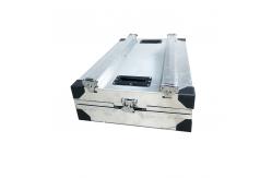 China Collapsible Aluminum Single Dog Box With Heavy Duty Slam Latch Lock System supplier