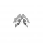 Long-Lasting Aluminium Hardware OEM Height 10.5 Corner Joint For Window And Construction for sale