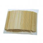 Biodegradable Coffee Bamboo Stir Sticks Individually Wrapped 110mm For Beverage for sale